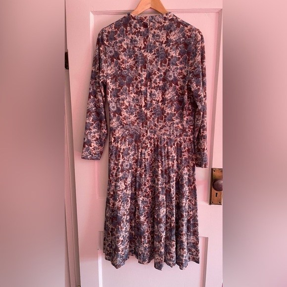 70s Vintage Floral D’Allaird’s dress S/M - Picture 2 of 10